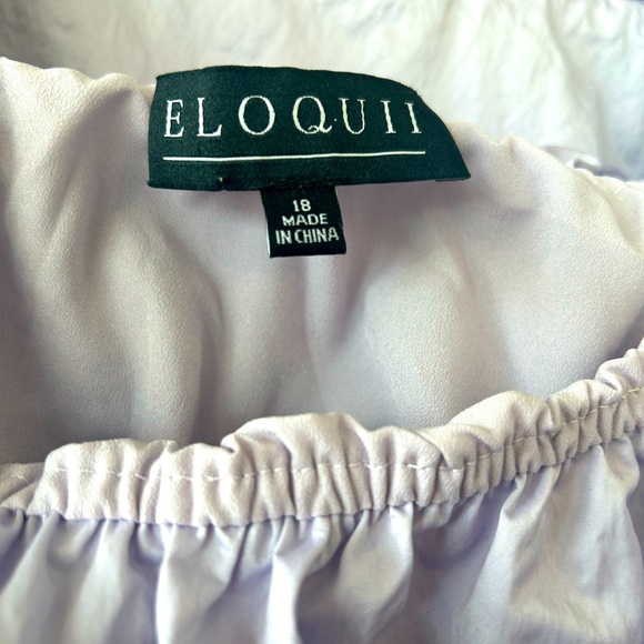 Eloquii Two Piece Lavender Set - Picture 2 of 3